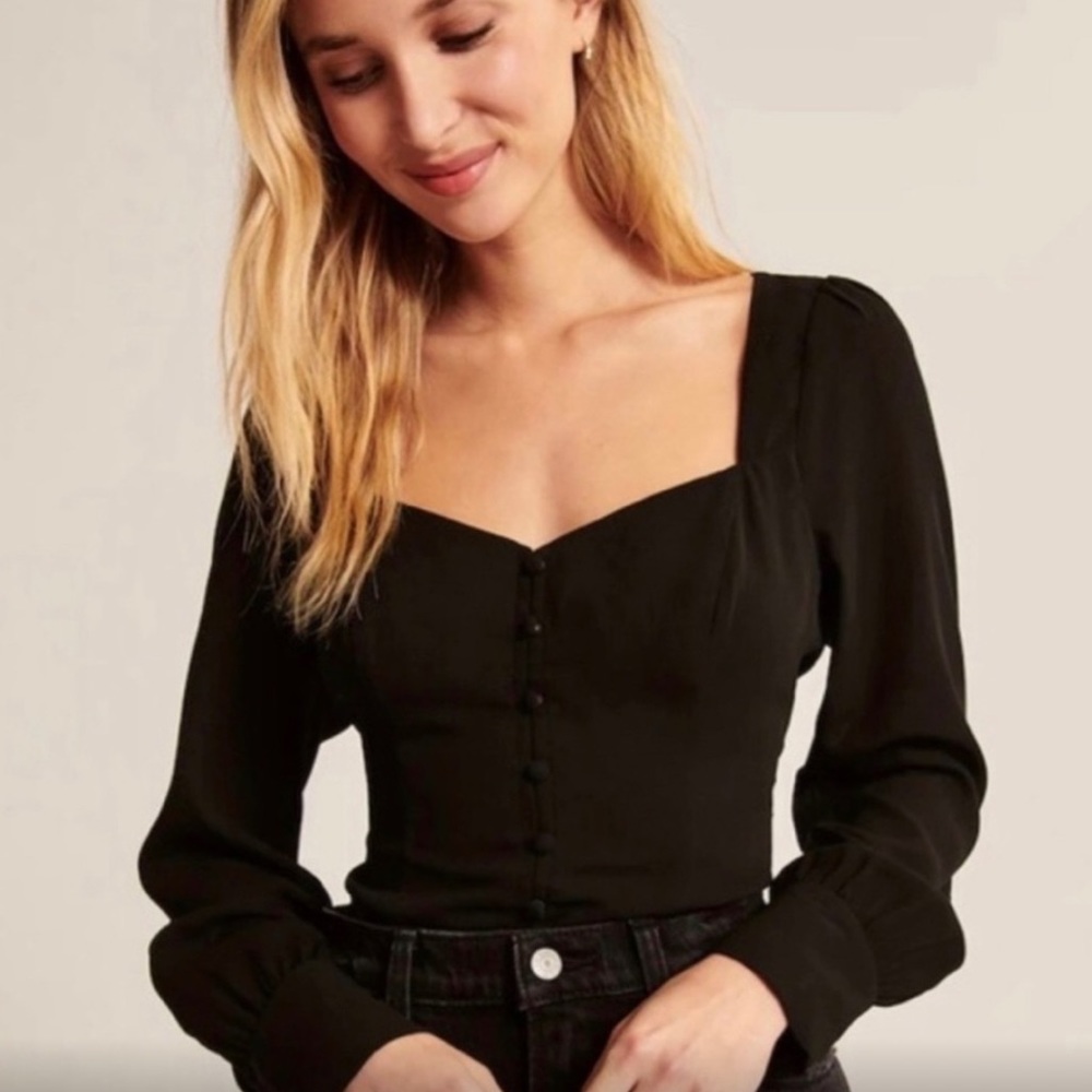 Abercrombie @ fitch long sleeve top